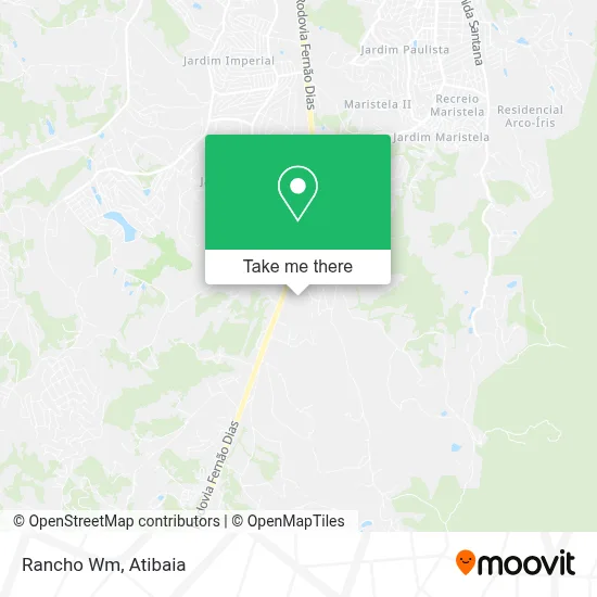 Rancho Wm map