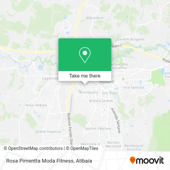 Rosa Pimentta Moda Fitness map