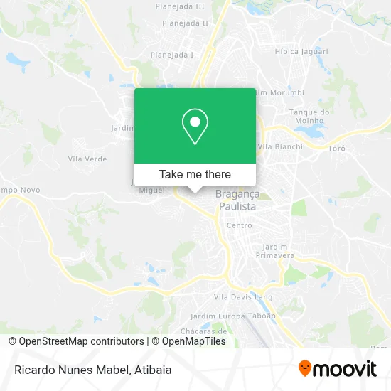 Ricardo Nunes Mabel map