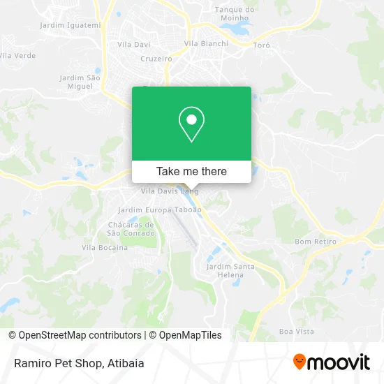 Ramiro Pet Shop map