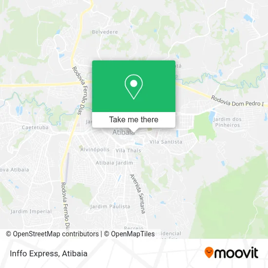 Inffo Express map