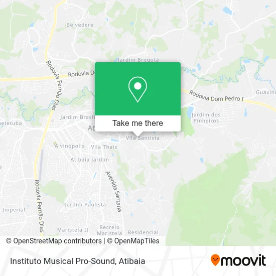Instituto Musical Pro-Sound map