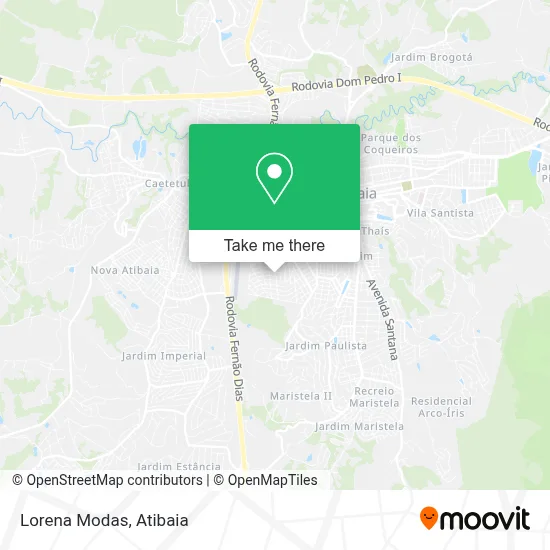 Lorena Modas map