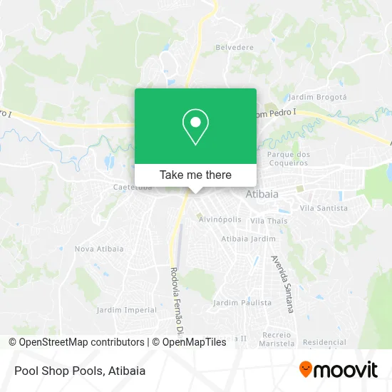 Pool Shop Pools map