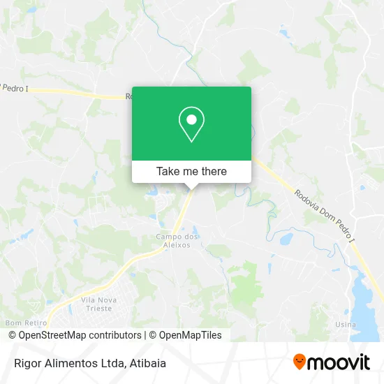 Rigor Alimentos Ltda map