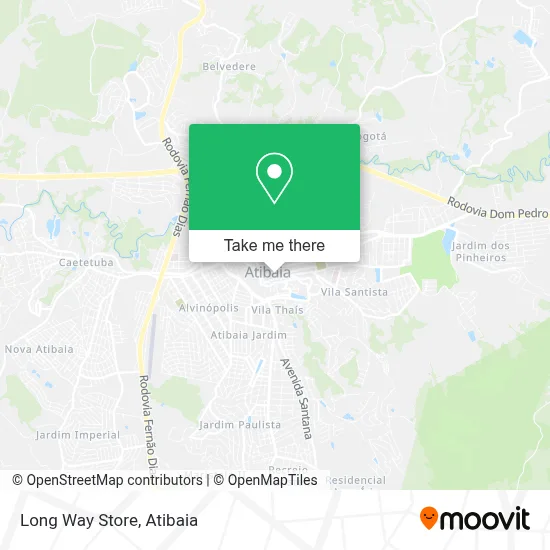 Long Way Store map