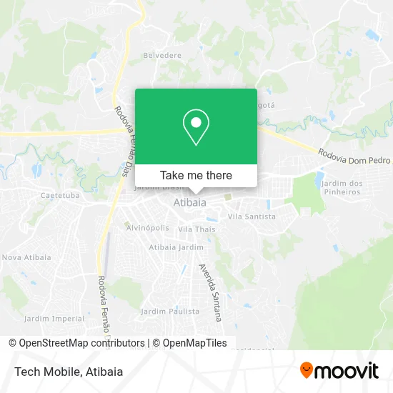 Tech Mobile map