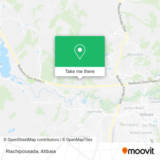 Riachipousada map