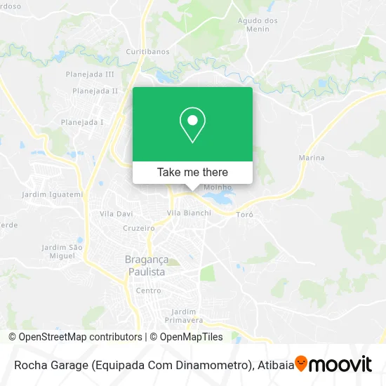 Rocha Garage (Equipada Com Dinamometro) map