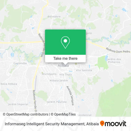 Informaseg Intelligent Security Management map