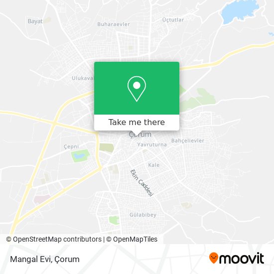 how to get to mangal evi in corum by bus