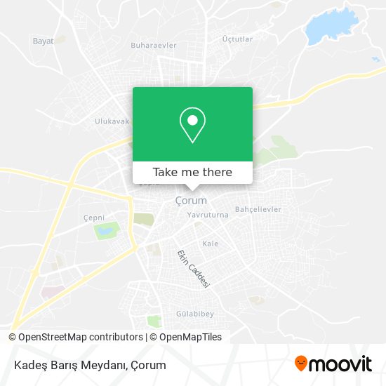 Kadeş Barış Meydanı map