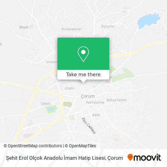 Şehit Erol Olçok Anadolu İmam Hatip Lisesi map
