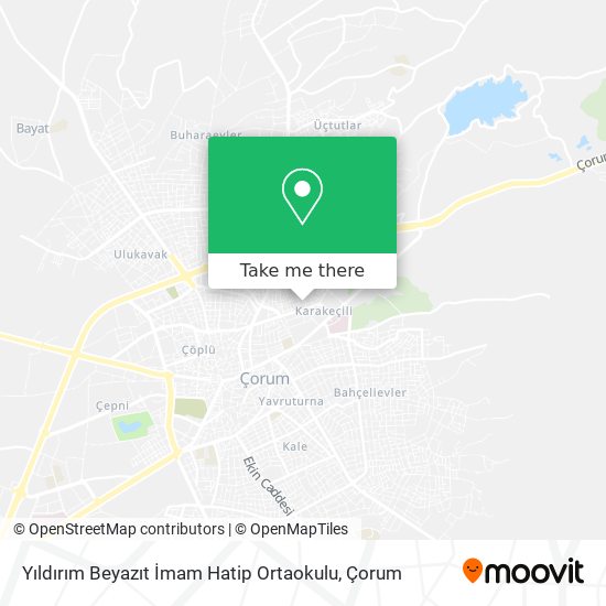 Yıldırım Beyazıt İmam Hatip Ortaokulu map