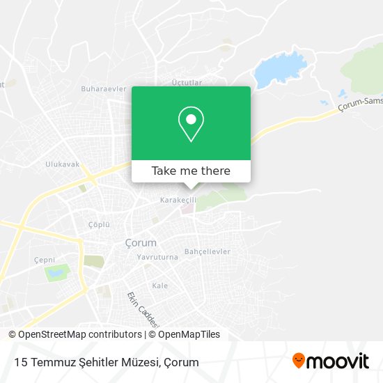 15 Temmuz Şehitler Müzesi map