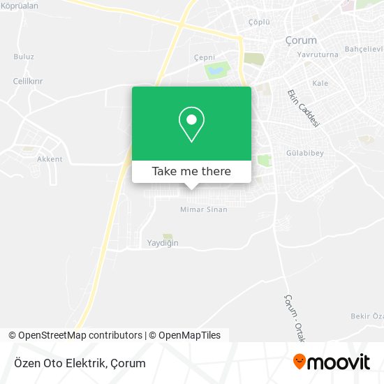 Özen Oto Elektrik map