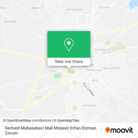 Serbest Muhasebeci Mali Müşavir Erhan Dizman map