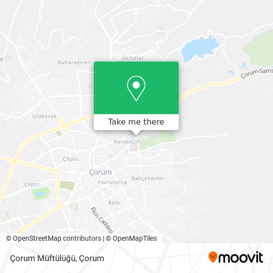 Çorum Müftülüğü map