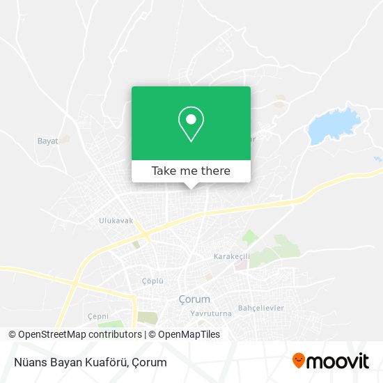 Nüans Bayan Kuaförü map