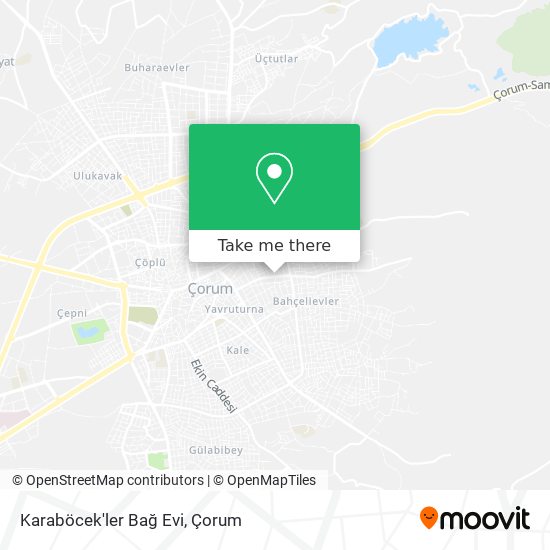 Karaböcek'ler Bağ Evi map