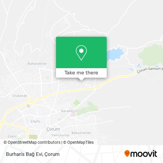 Burhan's Bağ Evi map