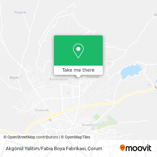 Akgönül Yalitim / Fabia Boya Fabrikasi map