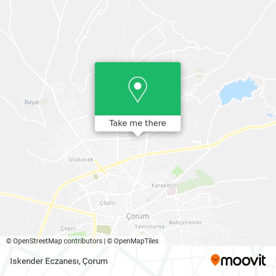 Iskender Eczanesı map