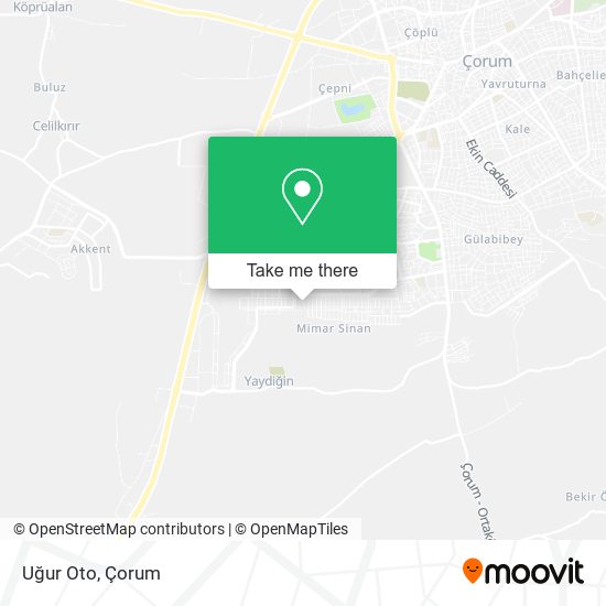 Uğur Oto map