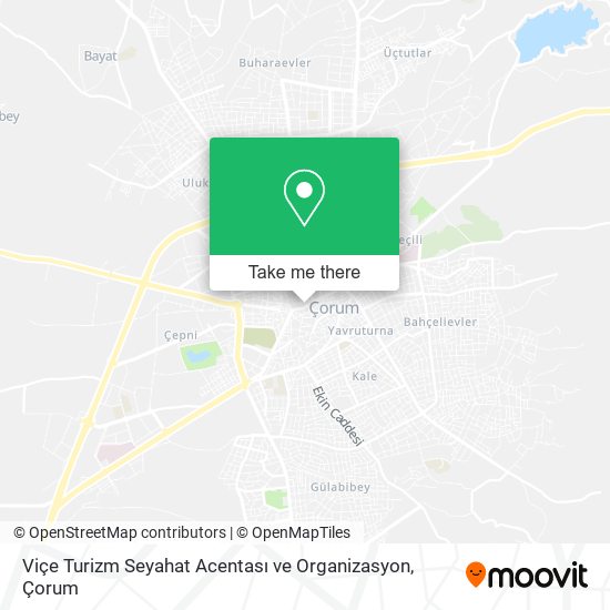 Viçe Turizm Seyahat Acentası ve Organizasyon map