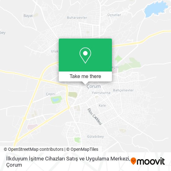 İlkduyum İşitme Cihazları Satış ve Uygulama Merkezi map