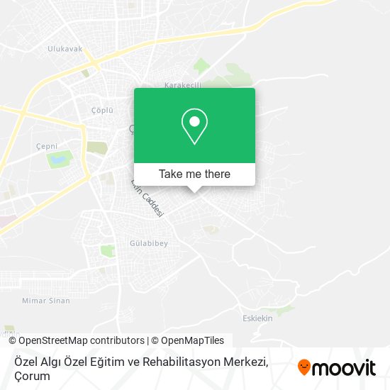 Özel Algı Özel Eğitim ve Rehabilitasyon Merkezi map