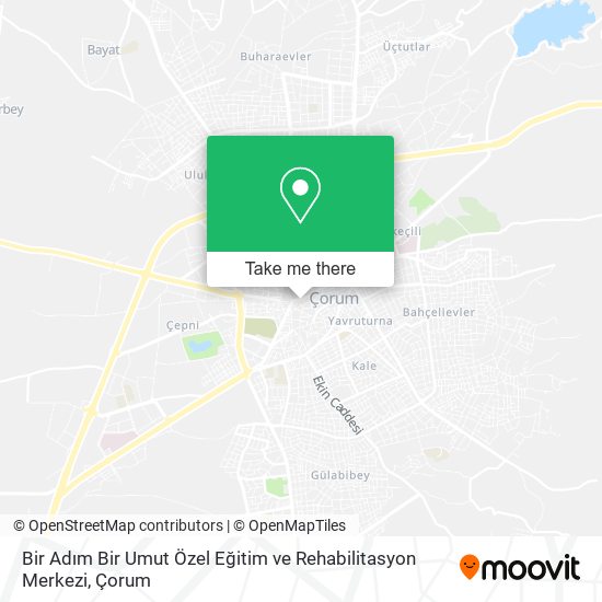 Bir Adım Bir Umut Özel Eğitim ve Rehabilitasyon Merkezi map