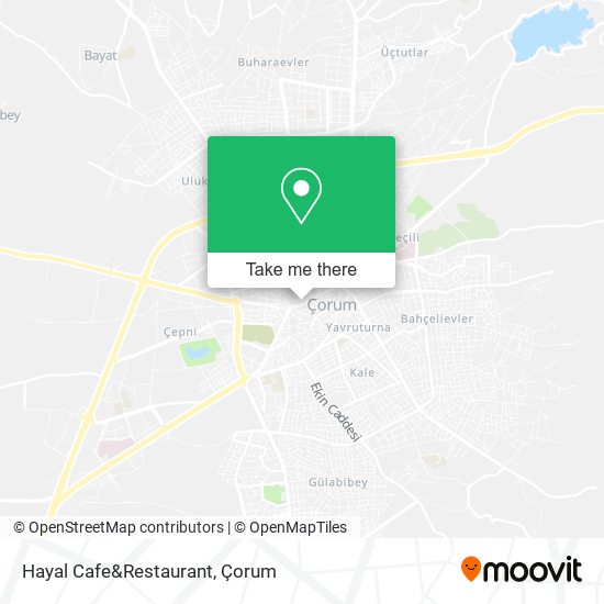 Hayal Cafe&Restaurant map
