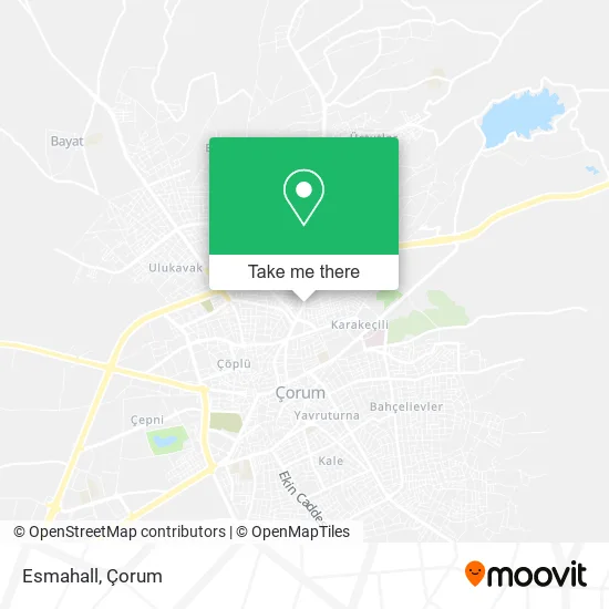 Esmahall map
