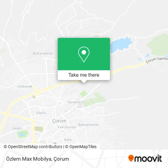 Özlem Max Mobilya map