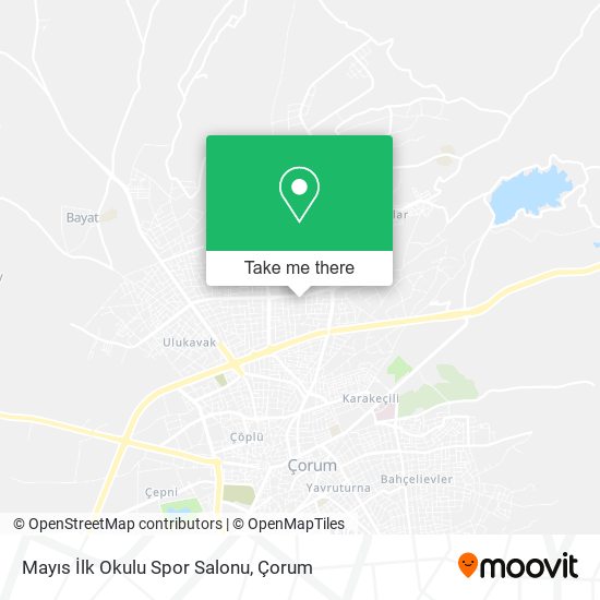 Mayıs İlk Okulu Spor Salonu map