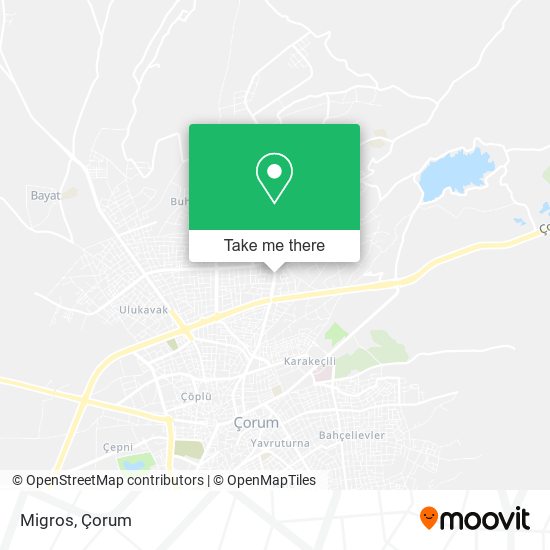 Migros map