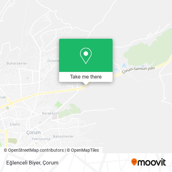 Eğlenceli Biyer map