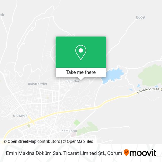 Emin Makina Döküm San. Ticaret Limited Şti. map