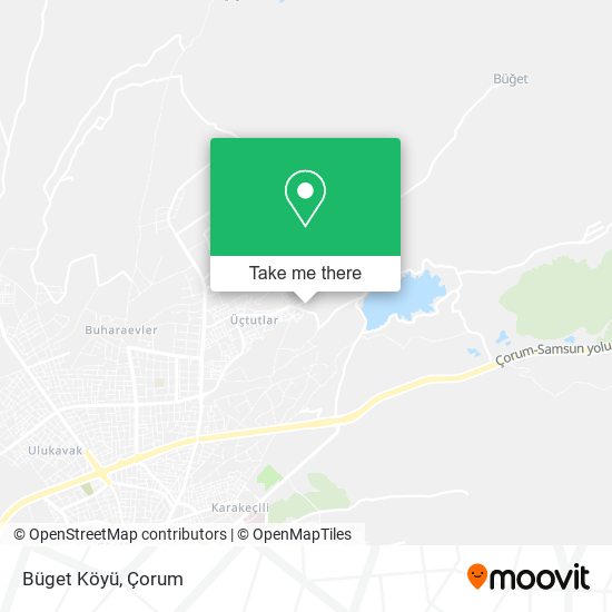Büget Köyü map