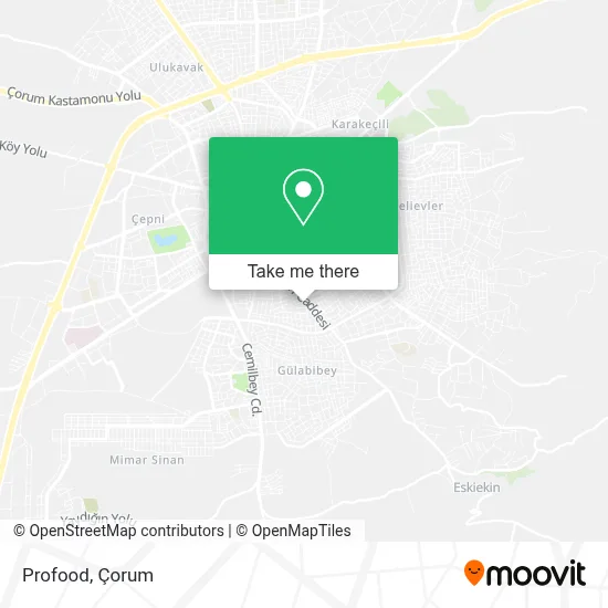 Profood map