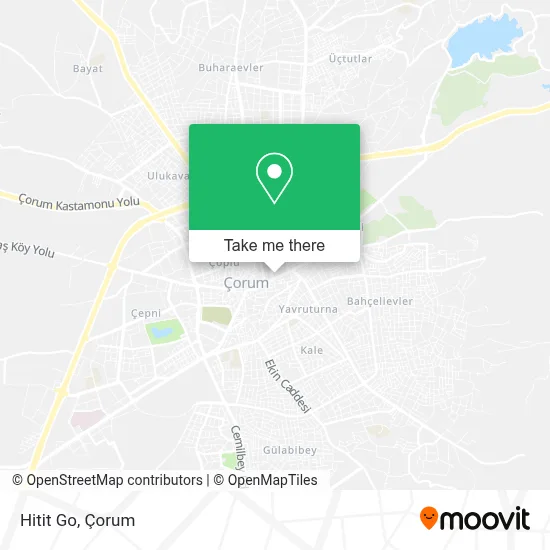 Hitit Go map