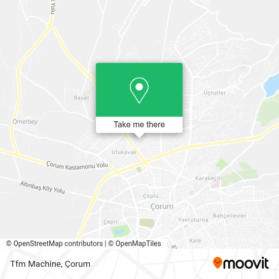 Tfm Machine map