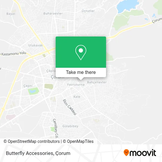 Butterfly Accessories map
