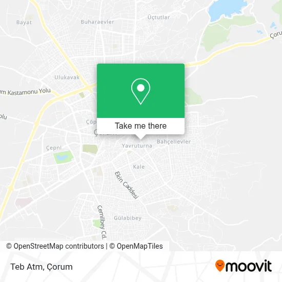Teb Atm map