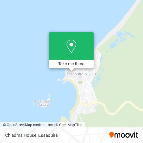 Chiadma House map