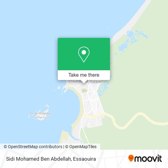 Sidi Mohamed Ben Abdellah map