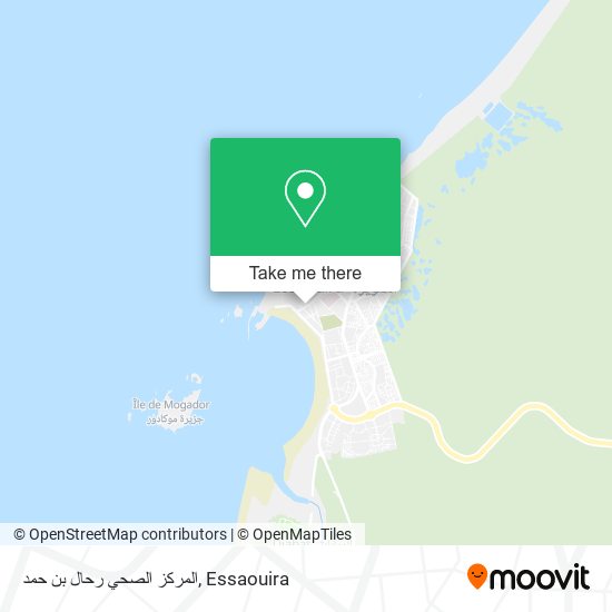 المركز الصحي رحال بن حمد map