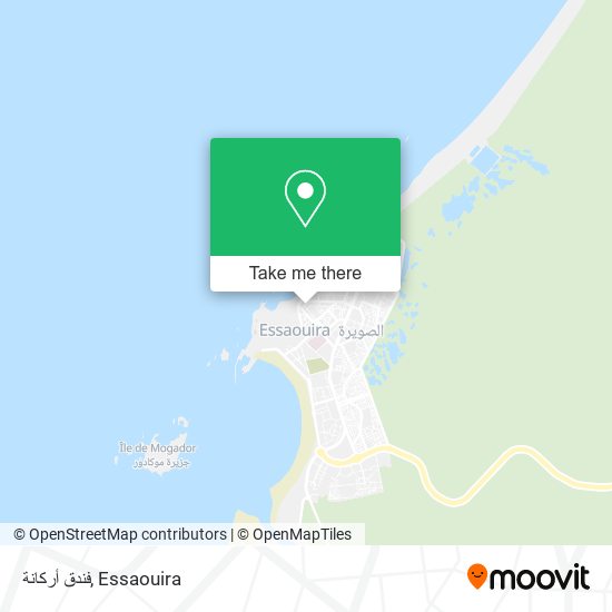 فندق أركانة map