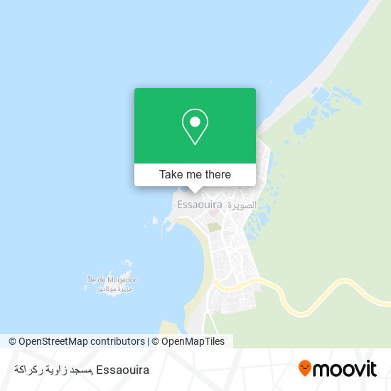 مسجد زاوية ركراكة map